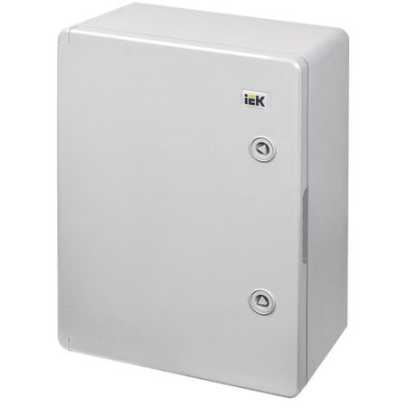 Щит распределительный навесной IEK ЩМПп пластиковый IP65 400х300х170 мм УХЛ1 непрозрачная дверь меруерт набиевна молдабаева автоматизация технологических процессов и производств