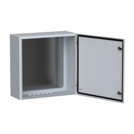 Щит распределительный навесной IEK ЩМП-6.6.2 металлический IP54 600х600х250 мм с монтажной панелью