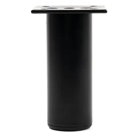 Ножка мебельная круглая Palladium 38x100x38 мм железо цвет черный