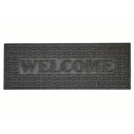 Коврик грязезащитный Cipro W2 25x70 см полипропилен цвет серый