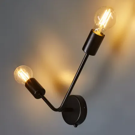 Светильник бра настенный Россвет Гольфстрим цвет черный