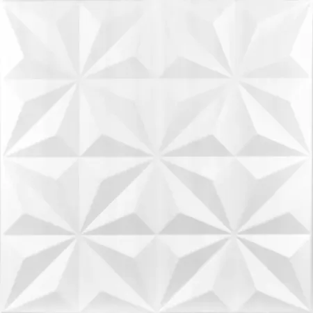 Потолочная плитка экструдированная полистирол белая Decoflair 0819L 50x50 см 2 м²