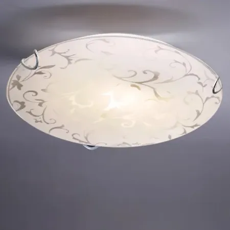 Светильник настенно-потолочный Россвет Кружево цвет белый
