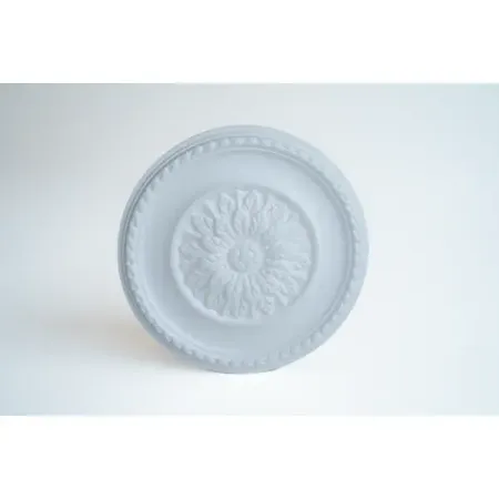 Декоративная потолочная розетка полистирол белая Decoflair D305-380 38 см