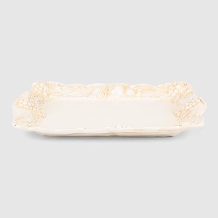 Блюдо прямоугольное Annaluma гранат и виноград 47x34 см