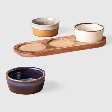 Менажницы Apollo Breeze с подставкой, 3 шт