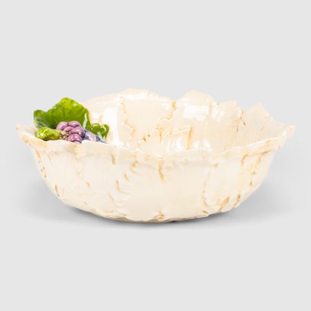 Блюдо листья Annaluma grapes 28x18 см