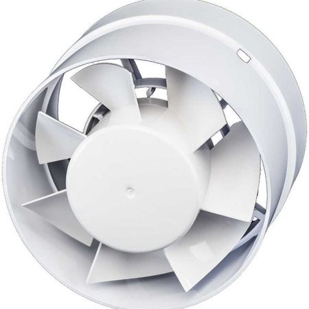 Вентилятор канальный осевой Эвент ВК100 d100 мм белый