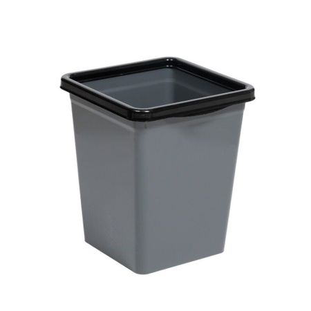 Контейнер для мусора Violet Tandem 20 л пластик серый