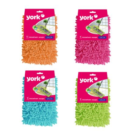 Запаска для швабры сальса York 41х12 см в ассортименте