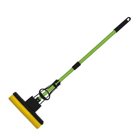 Швабра губчатая AZUR топмоп с телескопической рукояткой 110 см