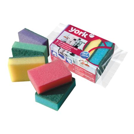 Губки для посуды York Макси 5 штук