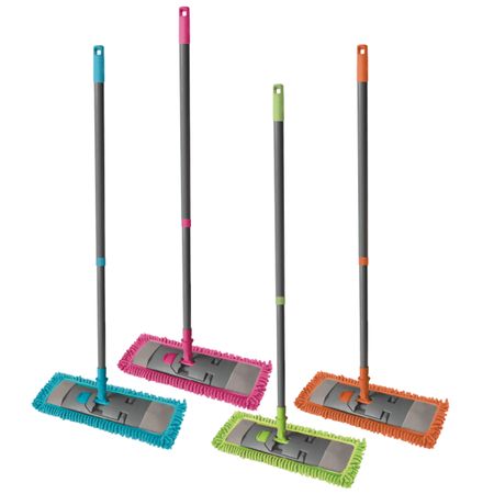 Швабра сальса с телескопической рукояткой 130 см York в ассортименте