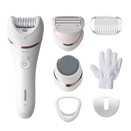 Эпилятор PHILIPS Эпилятор для влажной и сухой эпиляции Series 8000 BRE730/10 nitecore edc37 фонарик 8000 люмен