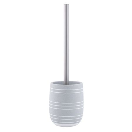 Ершик для унитаза Master House Granit напольный полирезин серый (75212)