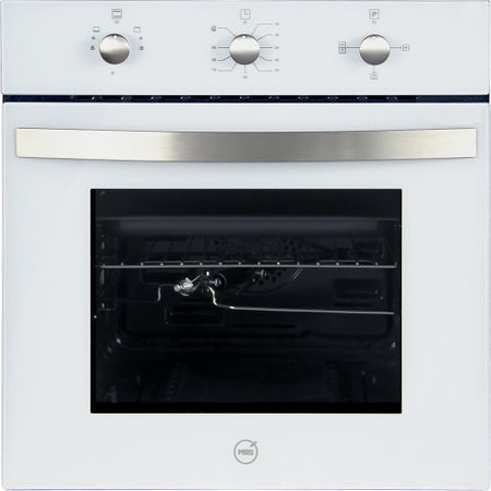 Духовой шкаф газовый встраиваемый MBS DG-604WH 594 мм белый