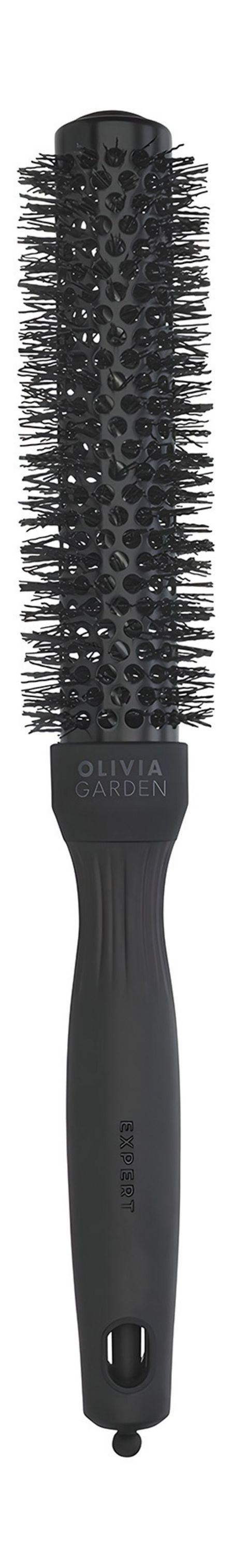 Olivia Garden Expert Blowout Speed Wavy Round Brush Black Label 25