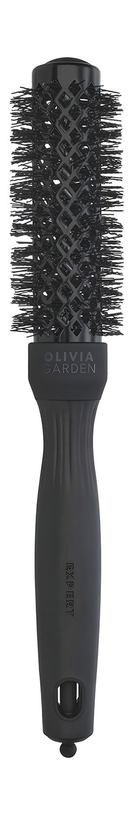 Olivia Garden Expert Blowout Shine Wavy Round Brush Black 25 паяльная станция с горячим воздухом 850 инструментов для паяльных станций saike yihua