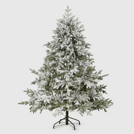 Ель искусственная Царь-Ёлка красноярская заснеженная 160 см