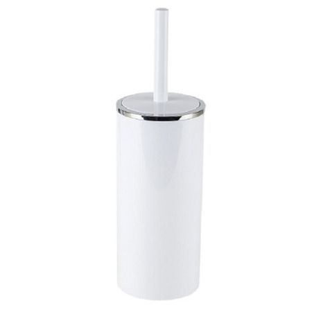 Ершик для унитаза Primanova Lenox напольный пластик белый (M-E34-01) гарнитур для туалета ledeme напольный пластик синий