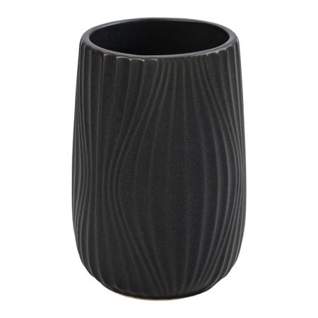 Стакан для ванной Primanova Soul настольный керамика черный (DR-78002)
