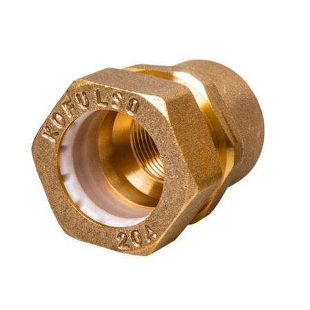 Соединитель Kofulso 25 мм х 1 ВР(г) для гофрированных труб фитинги для труб pagoda из нержавеющей стали 304