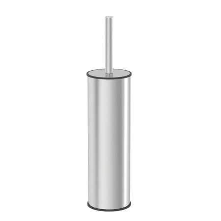 Ершик для унитаза Primanova напольный нержавеющая сталь хром (D-20800)