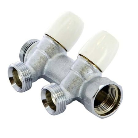 Коллектор Tiemme 1 ВР(г) х 2 выхода 1/2 НР(ш) х 1 НР(ш) регулируемый (1860022) 1x 130x увеличение регулируемый объектив с байонетом c 40 50 мм кольцо бесконечное рабочее расстояние для hdmi vga usb видеомикроскоп камера