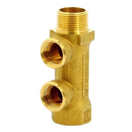 Коллектор Tiemme 3/4 ВР(г) х 2 выхода 1/2 ВР(г) х 3/4 НР(ш) регулируемый (1910052) 1x 130x увеличение регулируемый объектив с байонетом c 40 50 мм кольцо бесконечное рабочее расстояние для hdmi vga usb видеомикроскоп камера