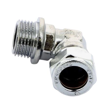 Угол Tiemme 12 обж(ц) х 1/2 НР(ш) (1130070) латунные фитинги sae для медных трубок