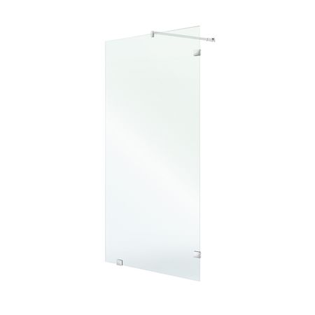 Душевая перегородка Walk in Ulitka хром 100х195 см стекло прозрачное 8 мм (74104040)