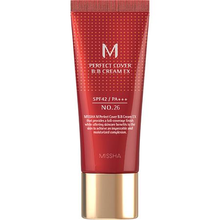 BB крем для лица MISSHA BB-крем для лица идеальное покрытие SPF 42/PA +++ Perfect Cover EX moterm weeks elite planner cover из