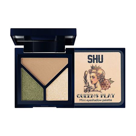 Тени для век SHU Мини палетка теней для век Queen's Play Palette Mini Eyeshadow Palette