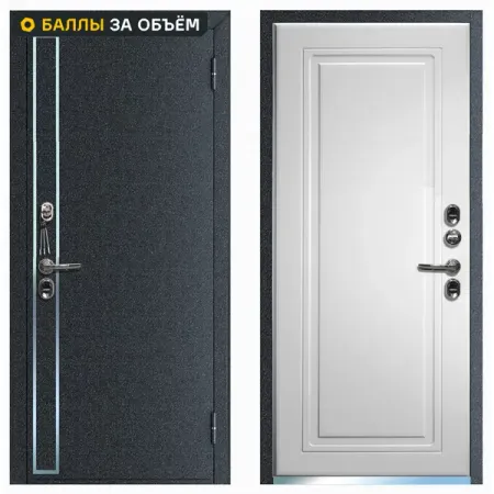 Дверь входная металлическая Термо Профи 86x205 см правая белый