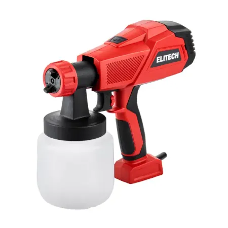 Краскопульт сетевой Elitech КЭ 03-26П, 450 Вт, 0.35 л/мин электрический беспроводной краскопульт patuopro для makita 18 в