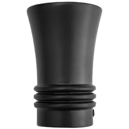 Наконечник для карниза Мульти Трапеция металл цвет черный матовый 2x5 см наконечник arttex 20мм трапеция золото антик арт 20 246 650