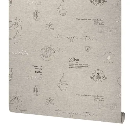 Обои флизелиновые Ateliero Café бежевые 1.06 м At589696