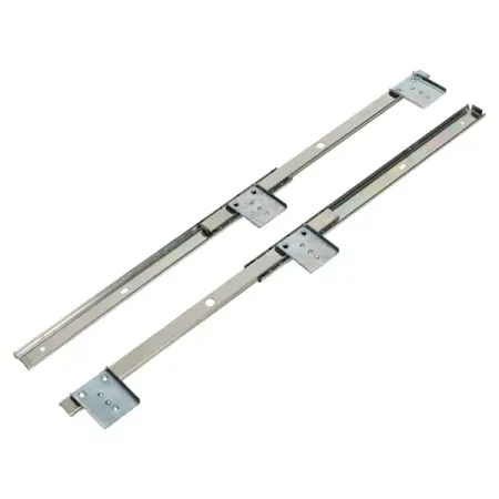 Мебельные направляющие для клавиатуры 350 мм сталь цвет серебро мебельные петли dreld 60 шт 16 13 мм