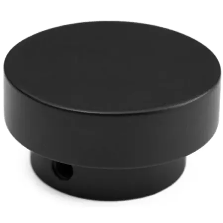 Наконечник для карниза Мульти Шайба-заглушка металл цвет черный матовый 2x0.5 см крышка для заглушки мойки 115х15мм металл