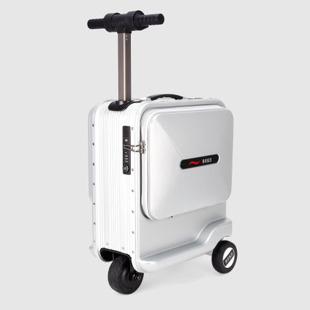 Умный чемодан Smart magic ES06 серебристый 40х25х55 см