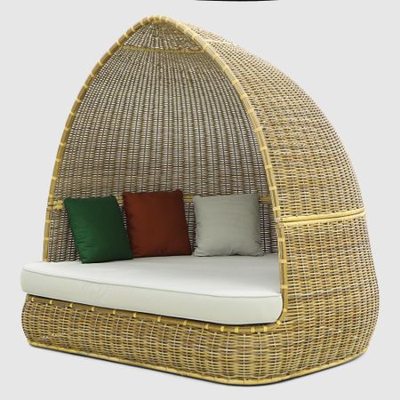 Диван-шезлонг Rattan grand Fantastic 200х182х200 см