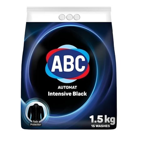 Порошок ABC для стирки белья для черного белья 1.5 кг