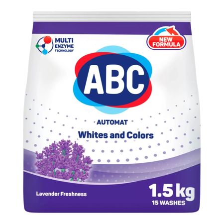 Порошок для стирки белья ABC Лаванда 1.5 кг ираида ивановна осовская природные и химические волокна