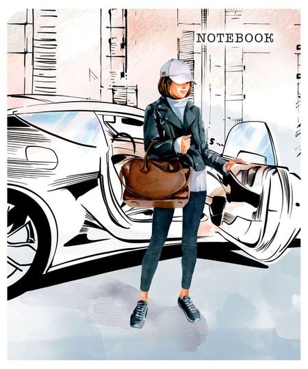 Тетрадь ПЗБМ Маршрут в клетку А5, 96 л в ассортименте елена владимировна колесникова я решаю арифметические задачи тетрадь для   5 7 лет