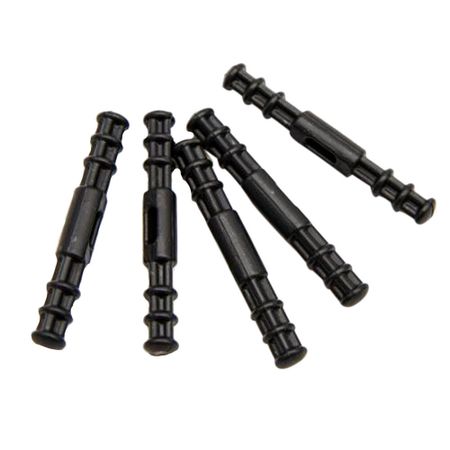 Втулка соединительная пластиковая Sporto черная 16 шт.