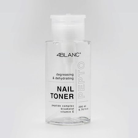 Обезжириватель для ногтей 4BLANC Тоник дегидрирующий для маникюра рук и педикюра обезжириватель 7 кг 10 л