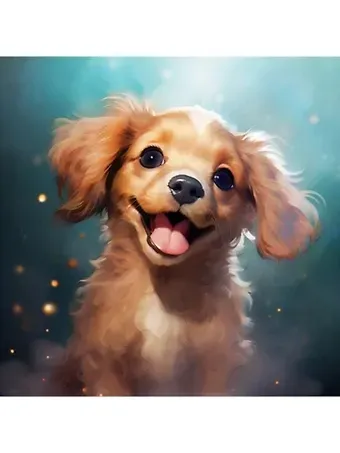 Холст с красками по номерам 