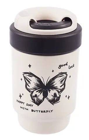 Термостакан Butterfly (пластик/металл) (500мл)