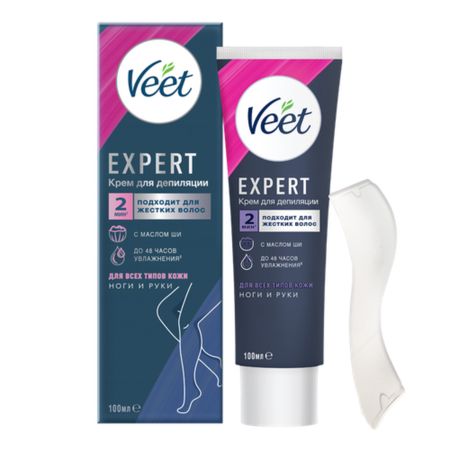 Крем для депиляции Veet Expert для всех типов кожи 100 мл