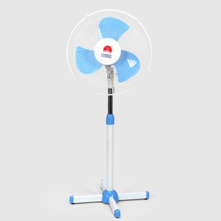 Вентилятор напольный Kepeng 16 дюймов 45x110 см в ассортименте